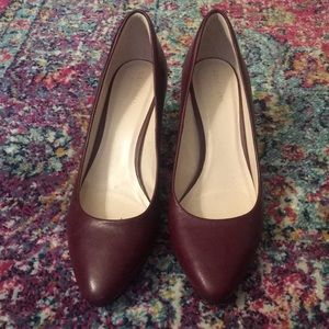 Cole Haan OS Grand burgundy mid-heels. Size 10